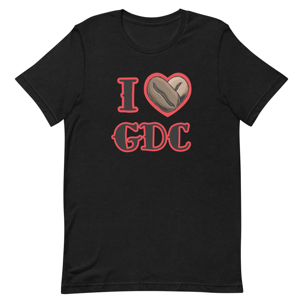 I Love GDC Short-Sleeve Unisex T
